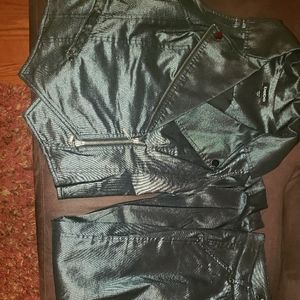 BEBE Women's 2Piece Pants Suit